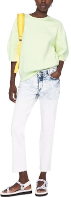 (W) Stella McCartney SS22 Baju Rengan Pendek Lengan Hijau. 603139SPW23-7207 Lookbook (W) Stella McCartney SS22 Baju Rengan Pendek Lengan Hijau. 603139SPW23-7207