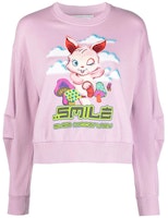 (Women) Stella McCartney SS22 Cartoon Print Crewneck Sweatshirt Women Purple. 604390SPW43-5601 (Women) Stella McCartney SS22 Cartoon Print Crewneck Sweatshirt Women Purple. 604390SPW43-5601