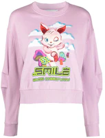 Order (W) Stella McCartney SS22 卡通印花女款紫色圓領衛衣。 604390SPW43-5601