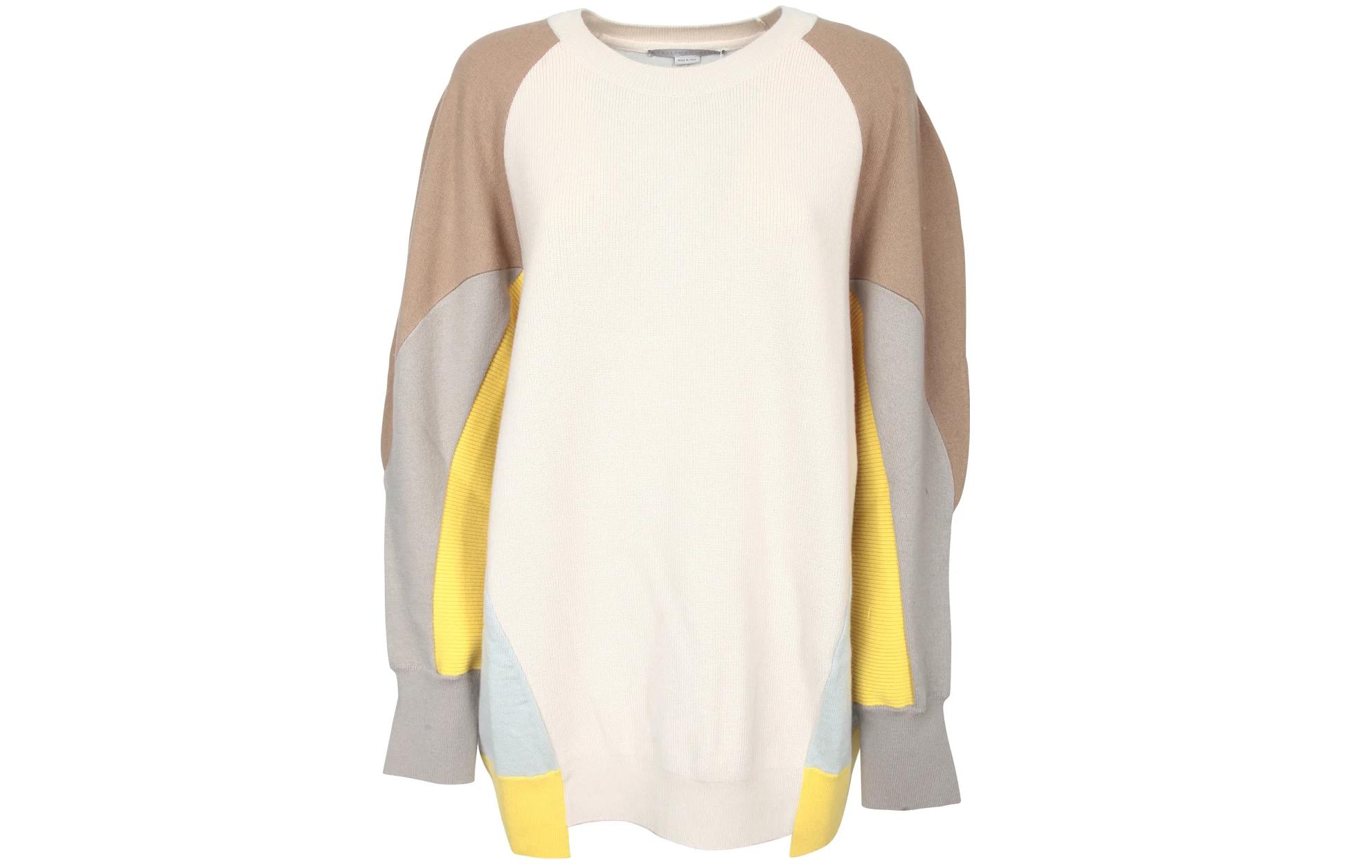 (Women) Stella McCartney SS23  Multicolor Crewneck Knitted Long Sleeve Sweater 603621S2263-2742
