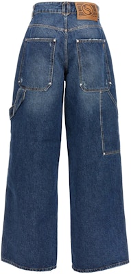 (W) Stella McCartney SS23 Seluar Kargo Denim Biru Wanita. 6D01503SPH33-4003 Lookbook (W) Stella McCartney SS23 Seluar Kargo Denim Biru Wanita. 6D01503SPH33-4003