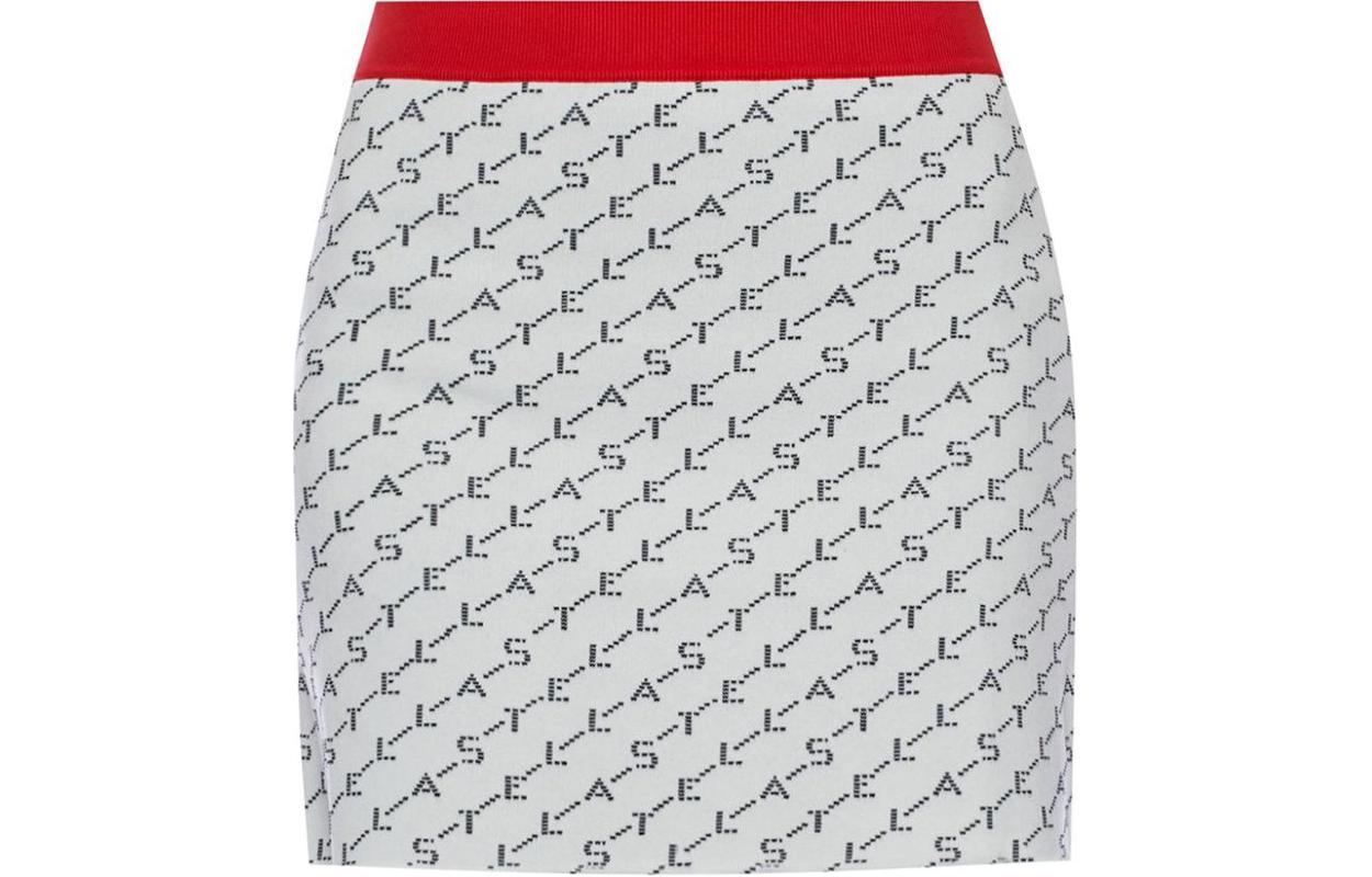 (Women) Stella McCartney SS23 Printed Logo Mini Skirt Casual  Skirt 552848-S1967-8490