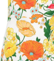 Sizing (W) Stella McCartney SS24 花卉印花短袖洋裝 女款 多色。 6A02213DS300-7504