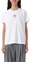 (Women) Stella McCartney White Casual Letter Print Crewneck Short Sleeve T-Shirt Women. 6J02733SPY53-9000 (Women) Stella McCartney White Casual Letter Print Crewneck Short Sleeve T-Shirt Women. 6J02733SPY53-9000