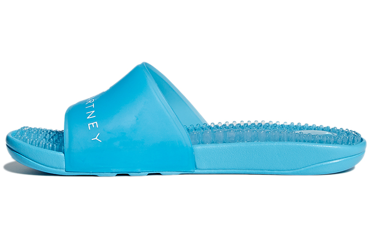 Buy (W) Stella McCartney x adidas Adissage Sandales ''Bleu Miroir'' BB6255