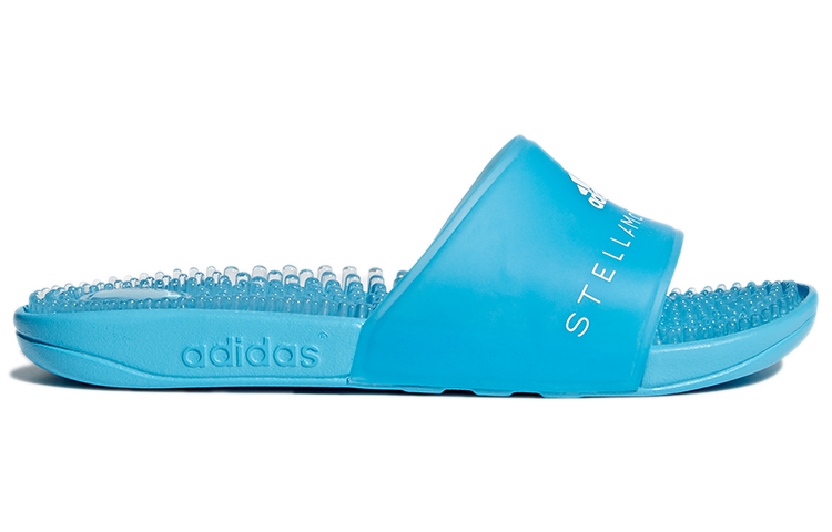 Order (W) Stella McCartney x adidas Adissage Sandales ''Bleu Miroir'' BB6255