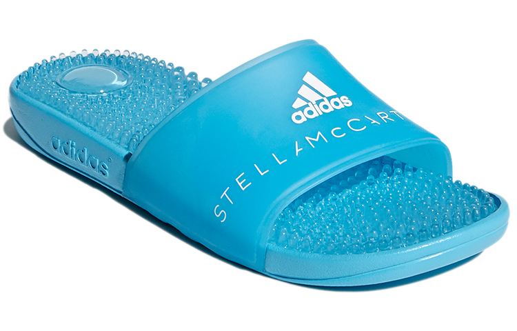 Lookbook (W) Stella McCartney x adidas Adissage Sandales ''Bleu Miroir'' BB6255