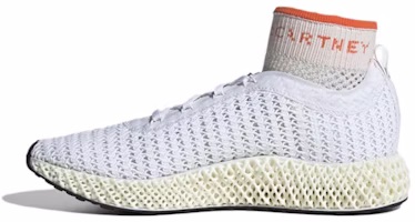 (Women) Stella McCartney x adidas Alphaedge 4D 'Core White True Orange' G25869 (Women) Stella McCartney x adidas Alphaedge 4D 'Core White True Orange' G25869