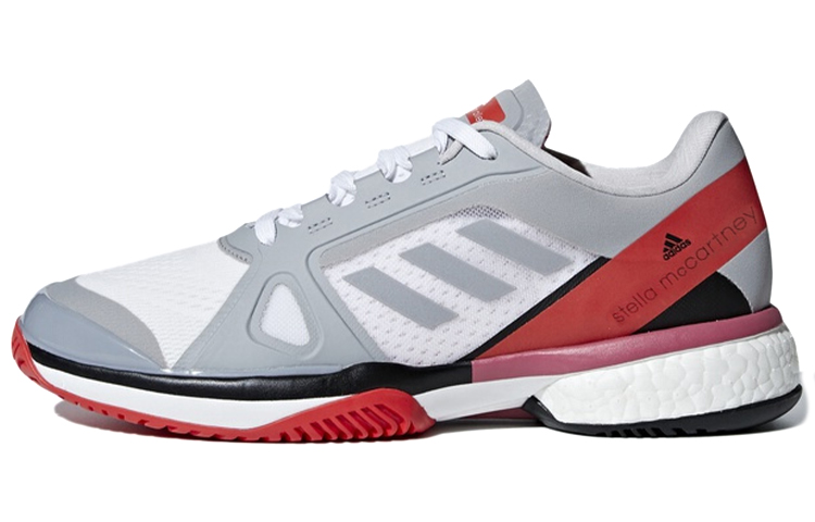 Buy (W) Stella McCartney x adidas Barricade Boost 中灰红色网球鞋 AC8259