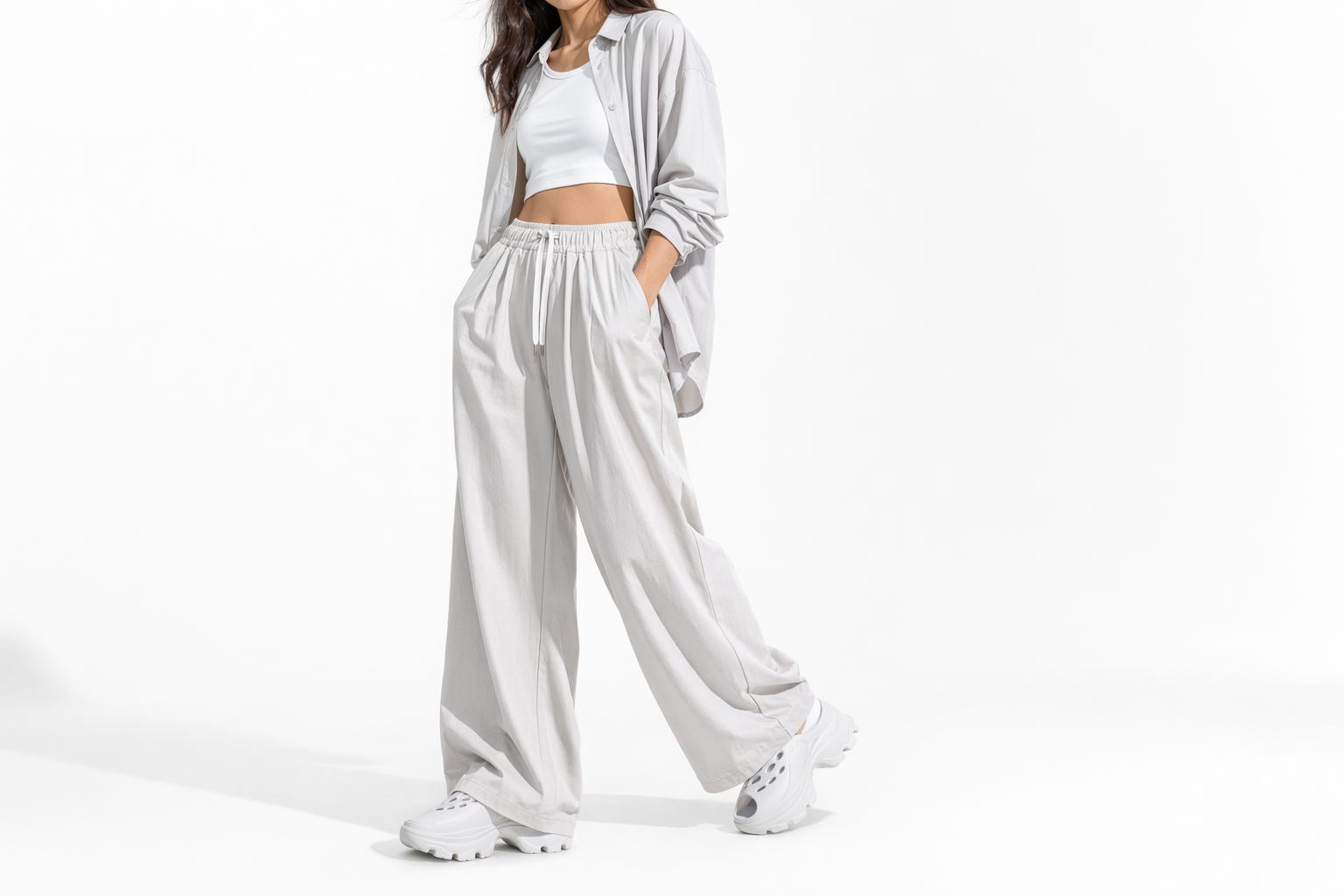 Order (W) Zoccolo Stella McCartney x adidas ''Triple White''. GW4365