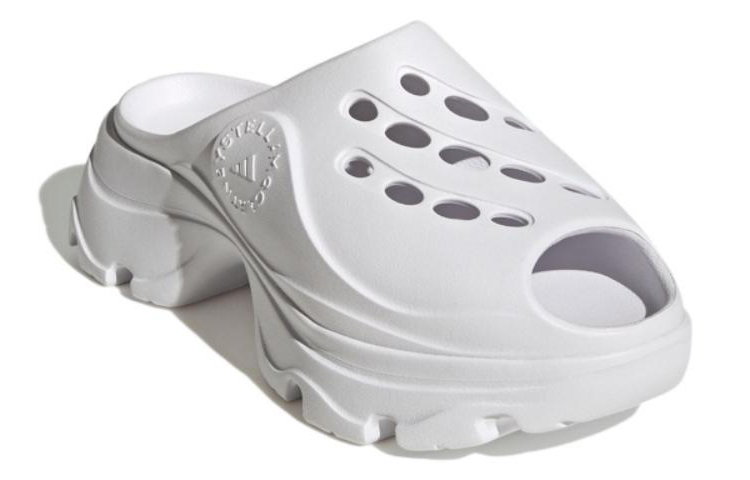 Shop (W) Zoccolo Stella McCartney x adidas ''Triple White''. GW4365