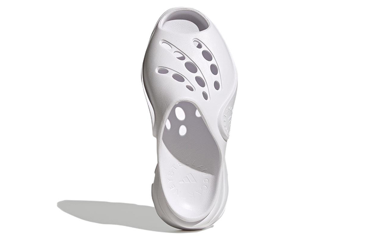 Details for (W) Zoccolo Stella McCartney x adidas ''Triple White''. GW4365