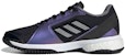 (W) Stella McCartney x adidas Court 'Hitam Perak Metalik' G55657