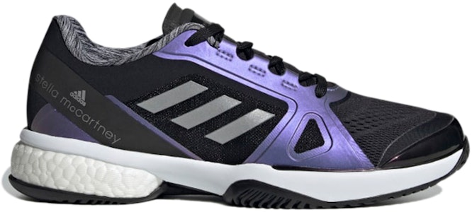 (W) Stella McCartney x adidas Court 'Hitam Perak Metalik' G55657 Order (W) Stella McCartney x adidas Court 'Hitam Perak Metalik' G55657