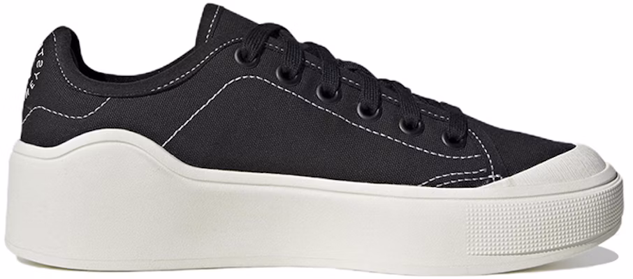 (W) Stella McCartney x adidas Court 'Core Black' Hitam Teras HP5702 Order (W) Stella McCartney x adidas Court 'Core Black' Hitam Teras HP5702