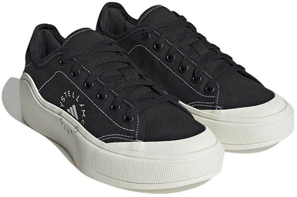 (W) Stella McCartney x adidas Court 'Core Black' Hitam Teras HP5702 Lookbook (W) Stella McCartney x adidas Court 'Core Black' Hitam Teras HP5702