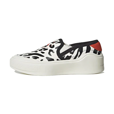 (W) Stella McCartney adidas Court Slip-On 'Animal Print'