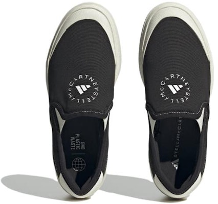 (Women) Stella McCartney x adidas Court Slip-On 'Core Black' HP2772 Shop (Women) Stella McCartney x adidas Court Slip-On 'Core Black' HP2772