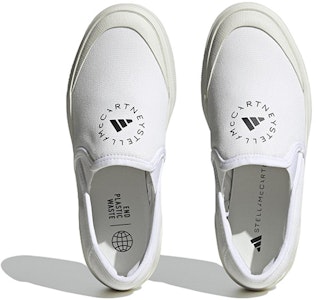 (W) Stella McCartney x adidas Court Slip-On 'Off White Burnt Cayenne' Melayu HP3206 Shop (W) Stella McCartney x adidas Court Slip-On 'Off White Burnt Cayenne' Melayu HP3206