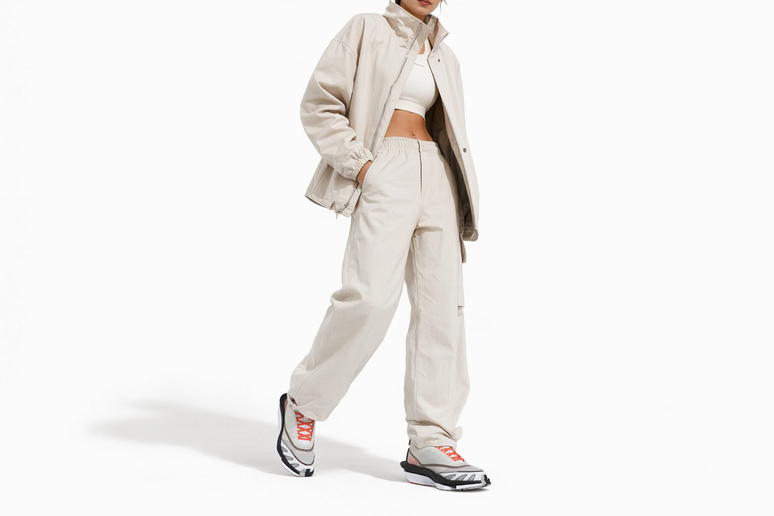 Order (Women) Stella McCartney x adidas Earthlight 2.0 'White Utility Black' IF8058