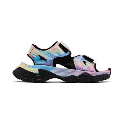 (W) Stella McCartney adidas Hika Outdoor Sandal 'Bliss Pink Frozen Yellow Tie Dye'