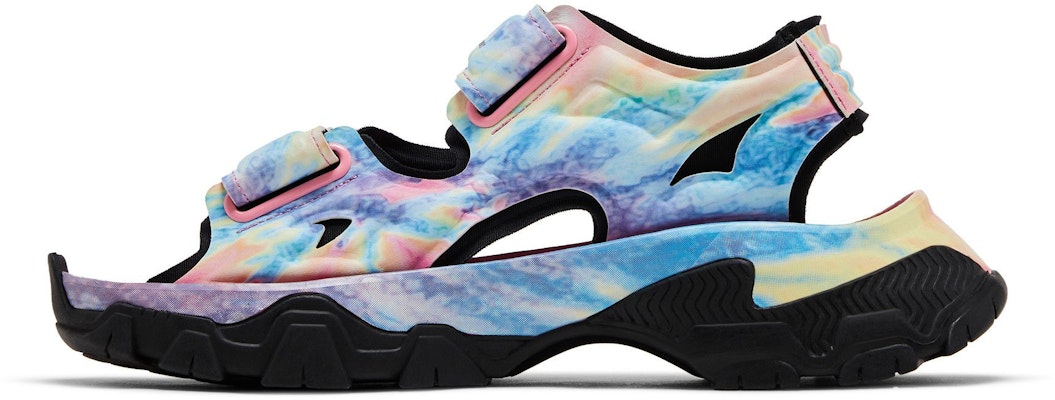 (Women) Stella McCartney x adidas Hika Outdoor Sandal 'Bliss Pink Frozen Yellow Tie Dye' HP8599 Lookbook (Women) Stella McCartney x adidas Hika Outdoor Sandal 'Bliss Pink Frozen Yellow Tie Dye' HP8599