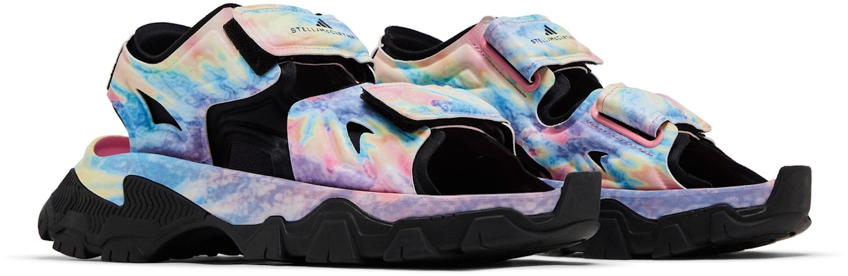 (Women) Stella McCartney x adidas Hika Outdoor Sandal 'Bliss Pink Frozen Yellow Tie Dye' HP8599 Cheap (Women) Stella McCartney x adidas Hika Outdoor Sandal 'Bliss Pink Frozen Yellow Tie Dye' HP8599