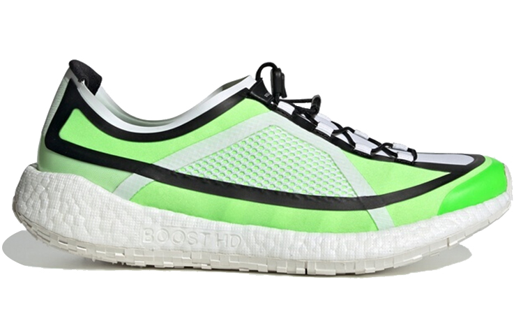 (W) Stella McCartney adidas PulseBoost HD 'Solar Green White' 圖 2