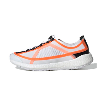 (W) Stella McCartney adidas PulseBoost HD 'White Solar Orange'