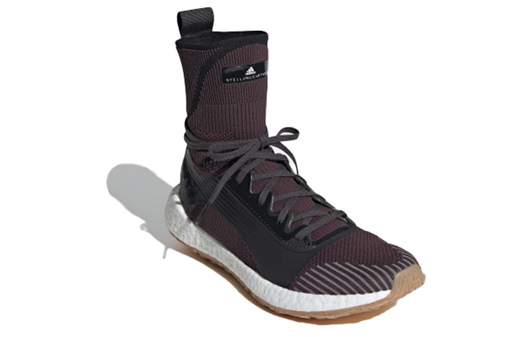 (W) adidas Stella McCartney adidas Pulseboot Hd Mid 'Black Purple' 圖 3