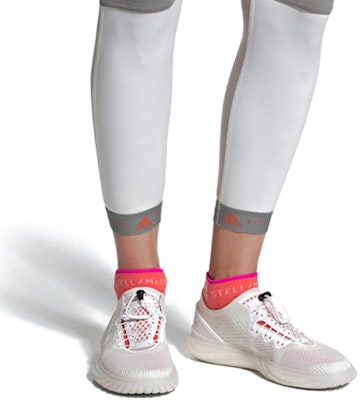 (W) Stella McCartney x adidas PureBoost Trainer 'Cloud White' Putih Awan D97715 Sizing (W) Stella McCartney x adidas PureBoost Trainer 'Cloud White' Putih Awan D97715