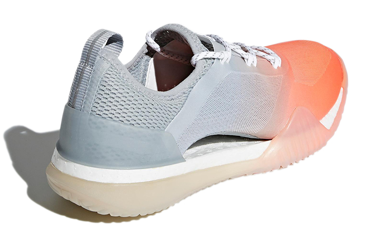 (W) adidas Pureboost X TR 3.0 Stella McCartney 'Gray White Orange' 圖 2