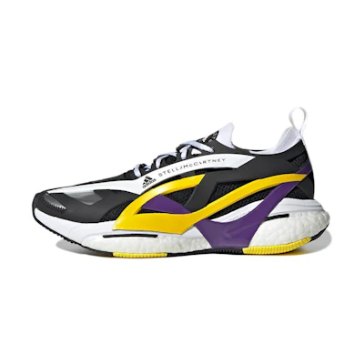 (W) Stella McCartney adidas Solar Glide 'Black Purple Yellow'