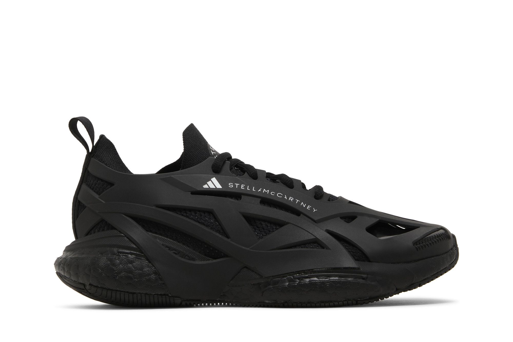 (Women) Stella McCartney x adidas SolarGlide 'Triple Black' HQ5961