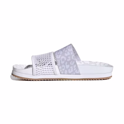 (W) Stella McCartney adidas Stella-Lette Slides 'Leopard Print - White'