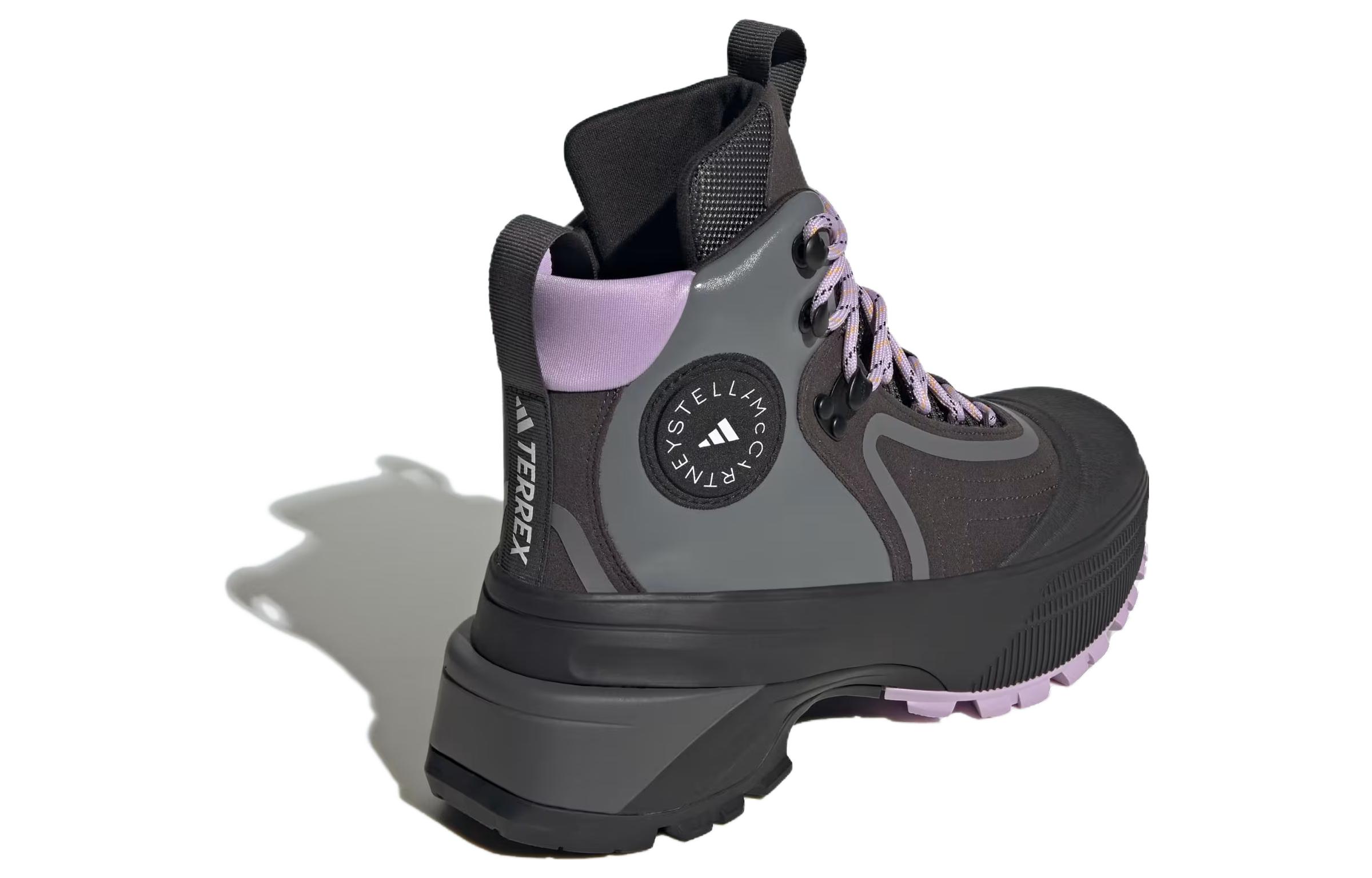 Lookbook (W) Stella McCartney x adidas Terrex Hiking Boot ''Nero Viola Glow'' IG0146