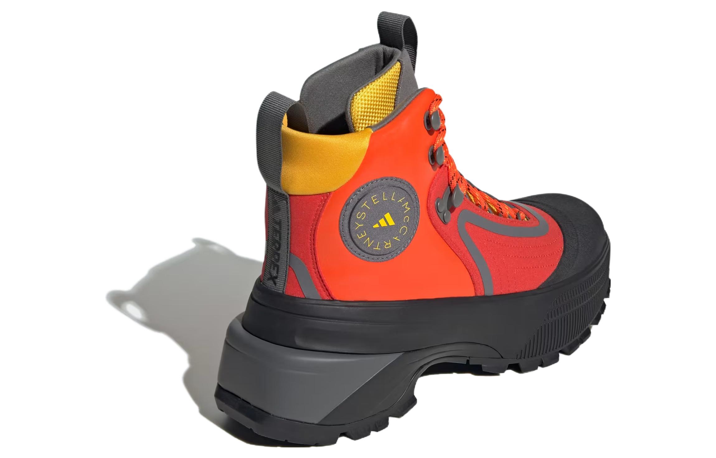 Shop (W) Stella McCartney x adidas Terrex Hiking Boot ''Rosso Attivo Giallo Crew'' IG0145