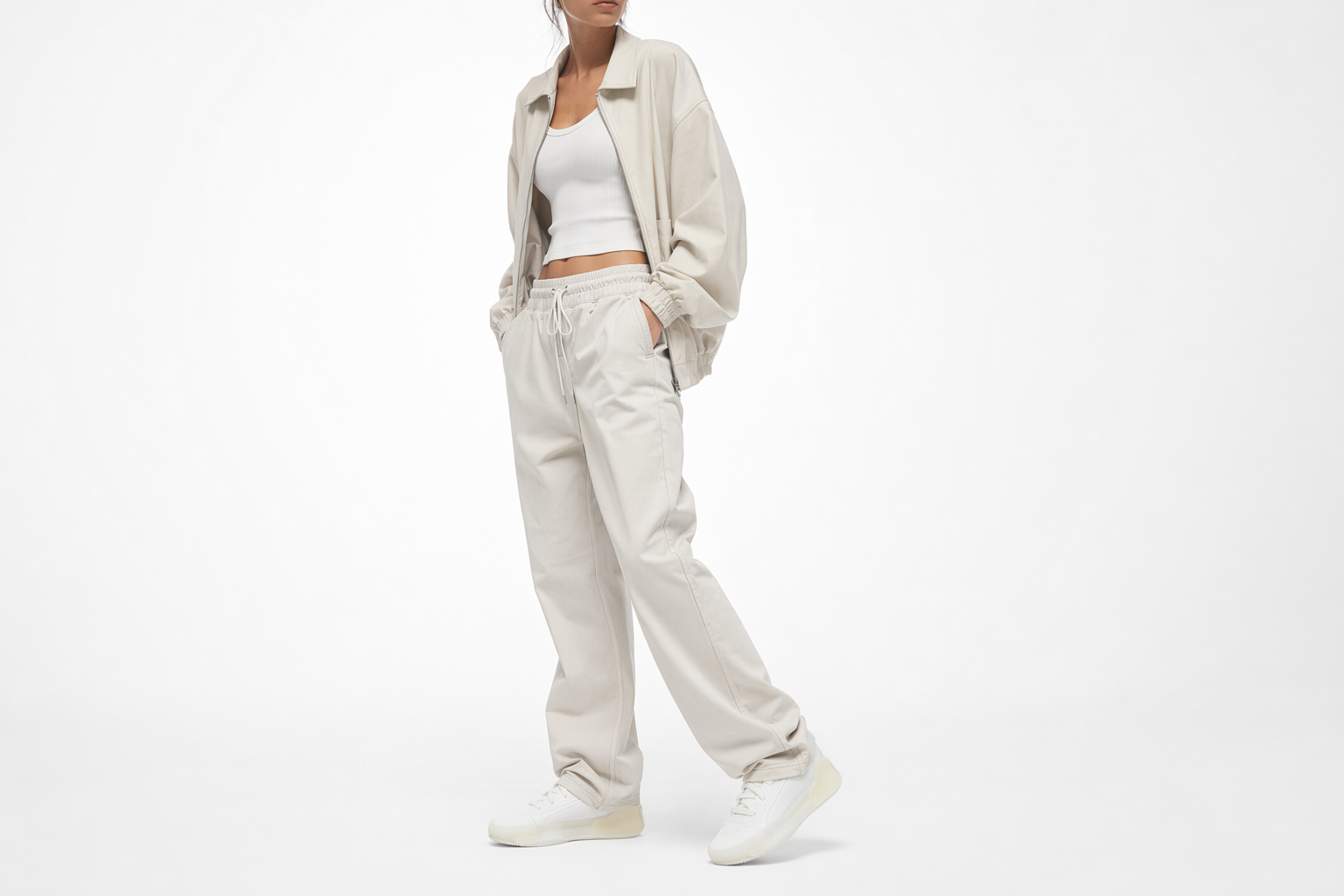 Order （女性）Stella McCartney x adidas Treino '全白' FY1548