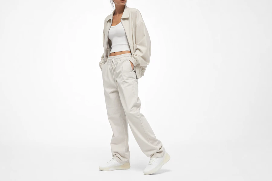 (女性)Stella McCartney x adidas Treino '全白' FY1548 Order (女性)Stella McCartney x adidas Treino '全白' FY1548
