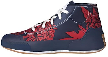 (Women) Stella McCartney x adidas Treino Mid 'Floral Print - Collegiate Navy' FY1641 (Women) Stella McCartney x adidas Treino Mid 'Floral Print - Collegiate Navy' FY1641