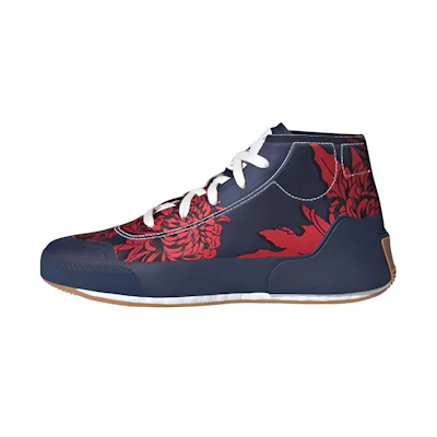 (W) Stella McCartney adidas Treino Mid 'Floral Print - Collegiate Navy'
