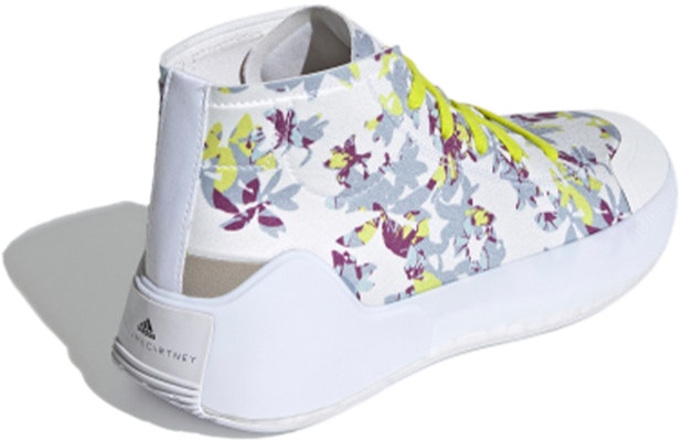 (Women) Stella McCartney x adidas Treino Mid 'Floral Print - White Acid Yellow' FY1180 Shop (Women) Stella McCartney x adidas Treino Mid 'Floral Print - White Acid Yellow' FY1180