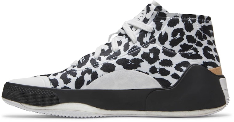 (W) Stella McCartney x adidas Treino Mid 'Leopard Print - Putih' FY1179 Lookbook (W) Stella McCartney x adidas Treino Mid 'Leopard Print - Putih' FY1179