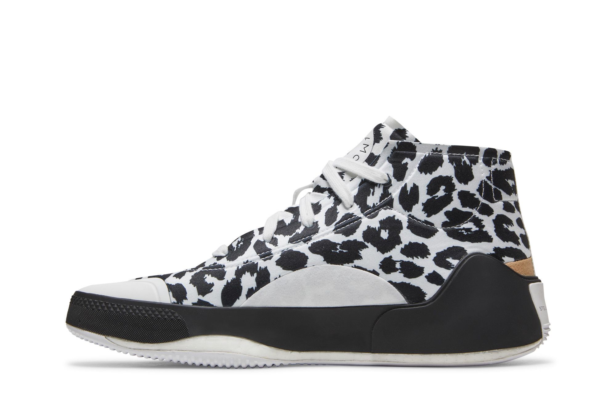 Shop (Women) Stella McCartney x adidas Treino Mid 'Leopard Print - White' FY1179