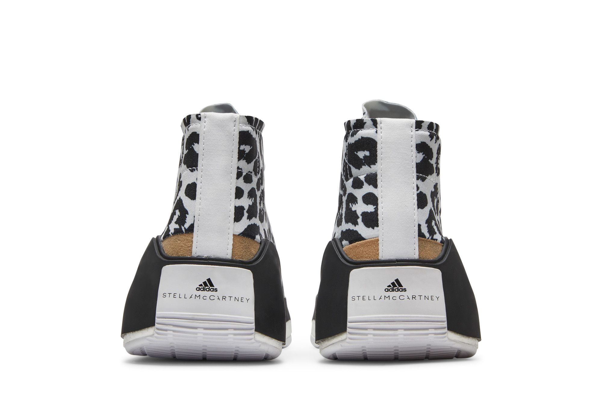 Sizing (Women) Stella McCartney x adidas Treino Mid 'Leopard Print - White' FY1179