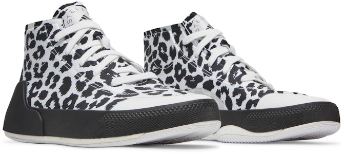 Stella McCartney x adidas Treino 中筒 女款 黑白滑板鞋 Cheap Stella McCartney x adidas Treino 中筒 女款 黑白滑板鞋