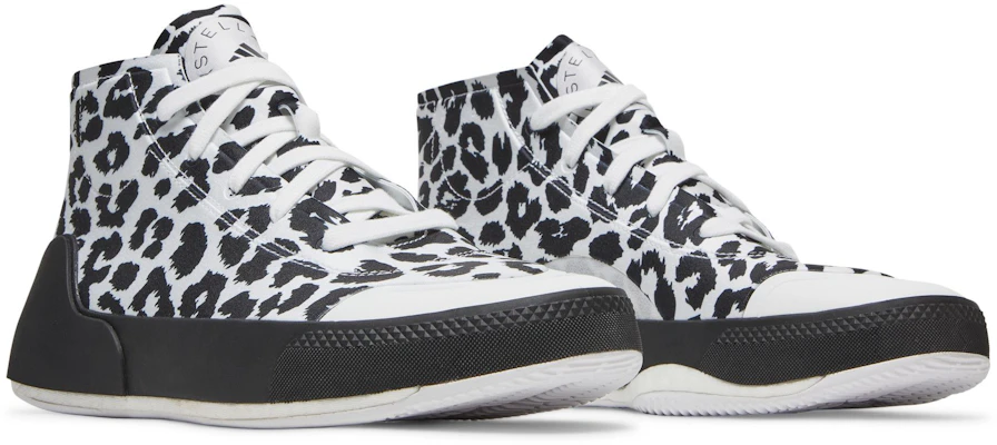 (Women) Stella McCartney x adidas Treino Mid 'Leopard Print - White' FY1179 1