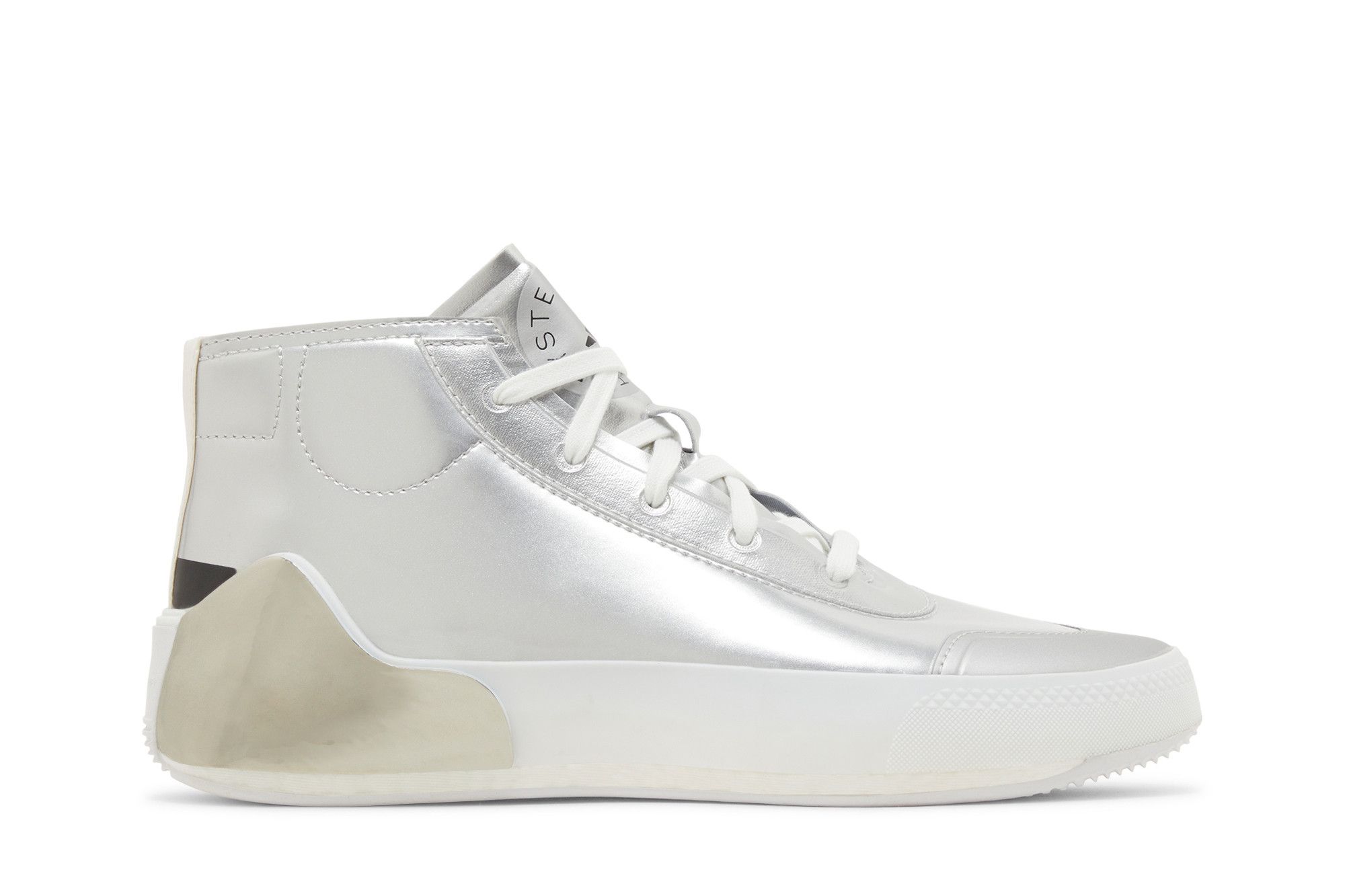 (Women) Stella McCartney x adidas Treino Mid 'Silver Metallic' H00019