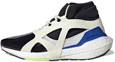 (Women) Stella McCartney x adidas UltraBoost 21 'White Black Bold Blue' GX8164 (Women) Stella McCartney x adidas UltraBoost 21 'White Black Bold Blue' GX8164
