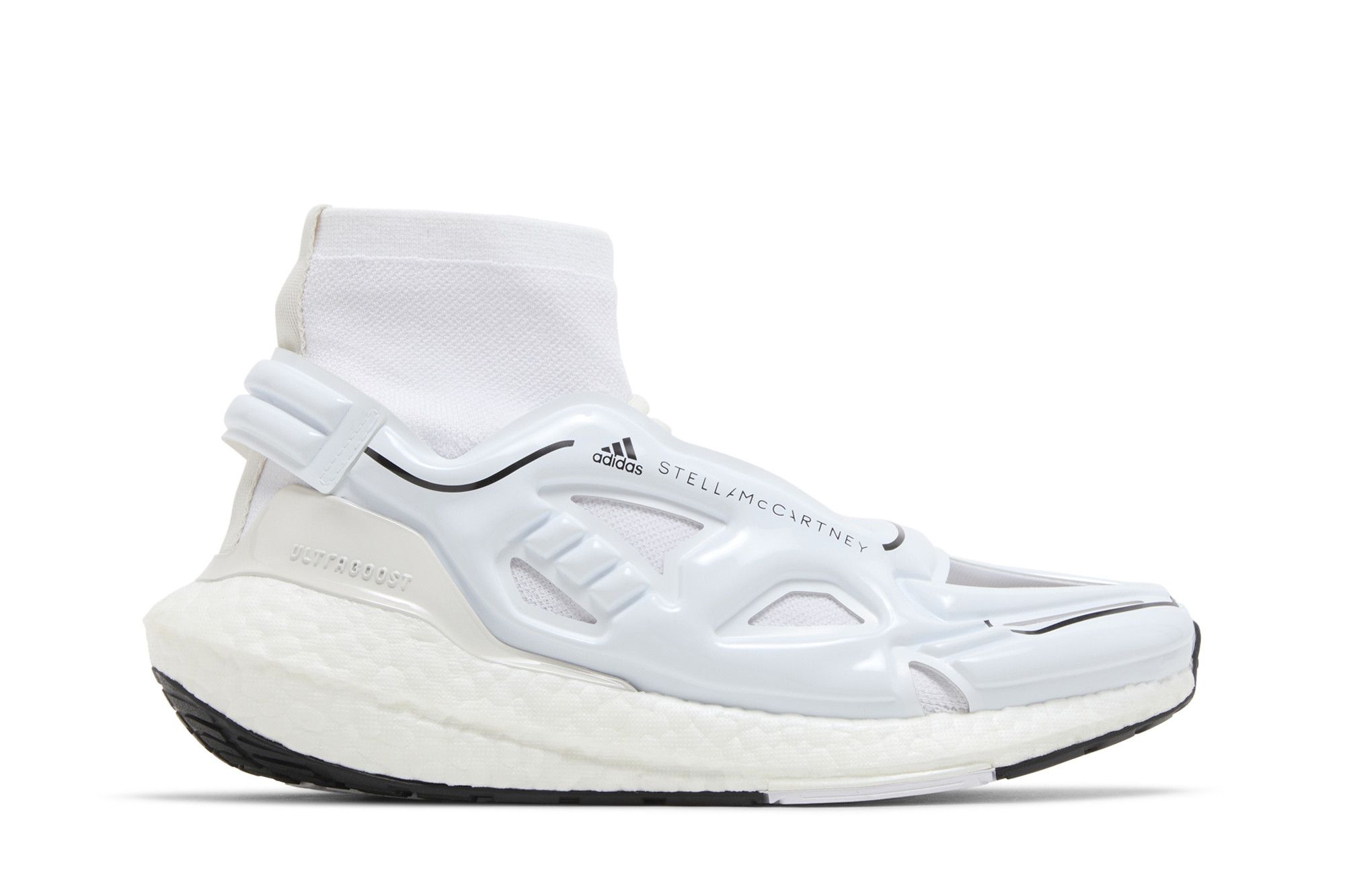 (Women) Stella McCartney x adidas UltraBoost 22 'Core Black Cloud White Light Onix' GY6110